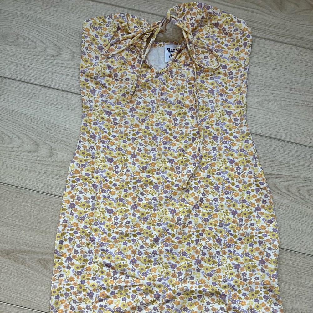 Princess Polly halter neck mini dress